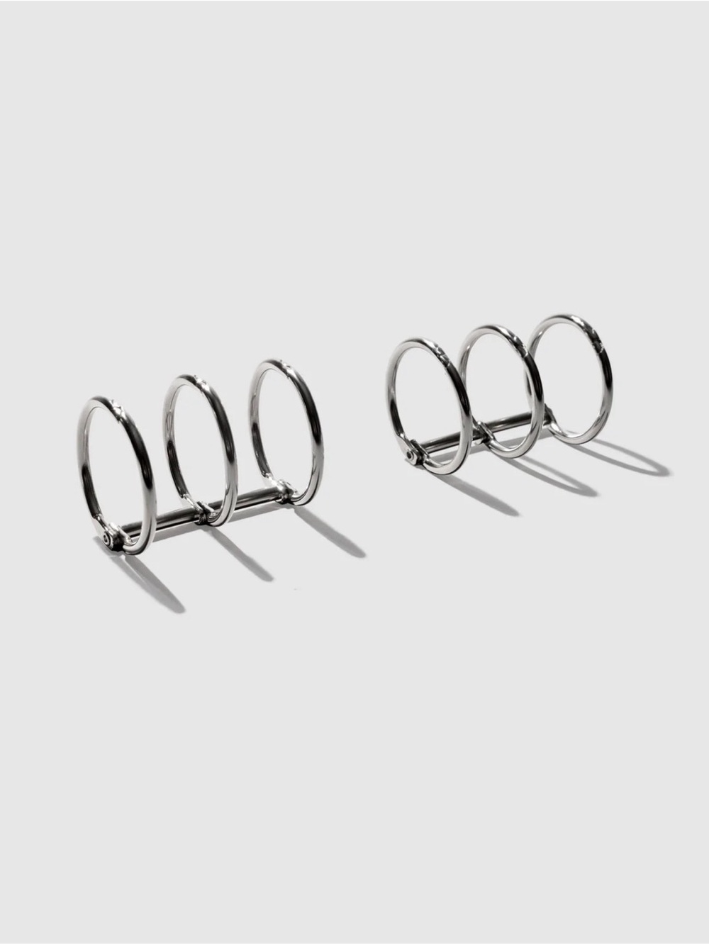 Cloth & Paper Silver 1" Planner Rings - 3-Pack - Picture 2 of 6